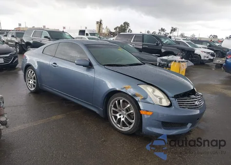 2007 Infiniti G35 из США, поврежденный, VIN JNKCV54E67M909315